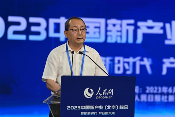 中央網(wǎng)信辦網(wǎng)絡(luò)綜合治理局副局長李云峰。人民網(wǎng)記者 于凱攝