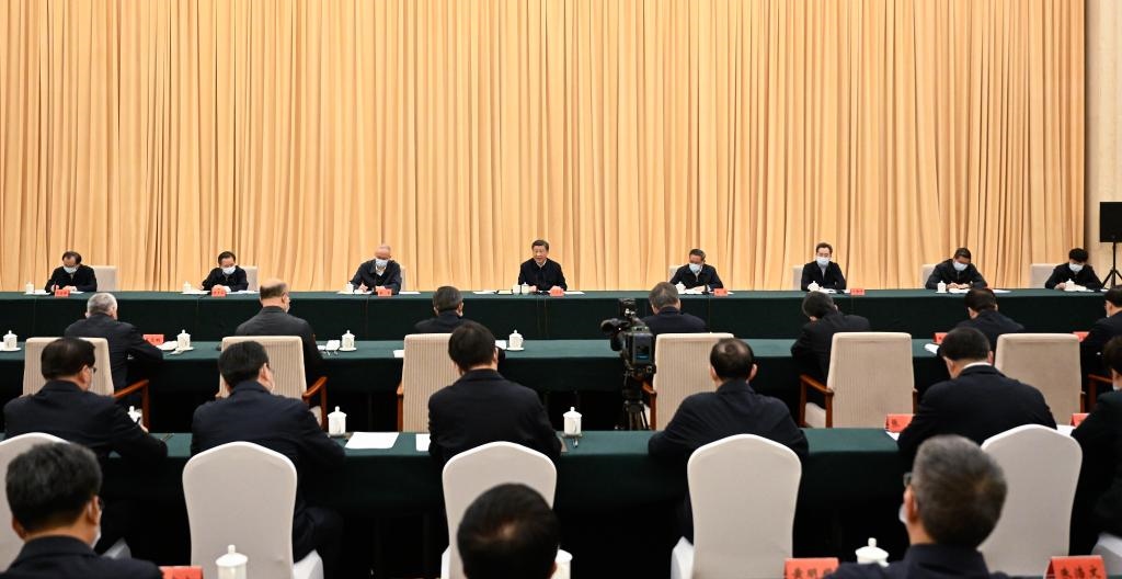 2023年5月11日至12日，習(xí)近平總書記在河北考察，主持召開深入推進(jìn)京津冀協(xié)同發(fā)展座談會(huì)并發(fā)表重要講話。新華社記者 李學(xué)仁 攝