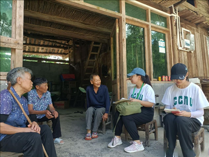 △ 2022年7月，華中師范大學(xué)生命科學(xué)學(xué)院鄉(xiāng)村振興之旅暑期實(shí)踐隊(duì)赴湖北省恩施市宣恩縣長(zhǎng)潭河侗族鄉(xiāng)開(kāi)展“生態(tài)文明助力鄉(xiāng)村振興”暑期社會(huì)實(shí)踐活動(dòng)。