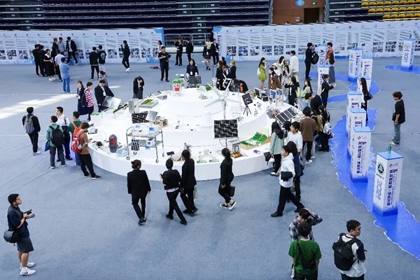 入圍決賽作品成果展。北京建筑大學(xué)供圖