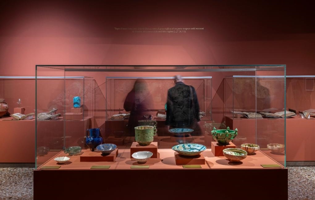 威尼斯總督府“馬可·波羅的世界”展現(xiàn)場。受訪機(jī)構(gòu)供圖