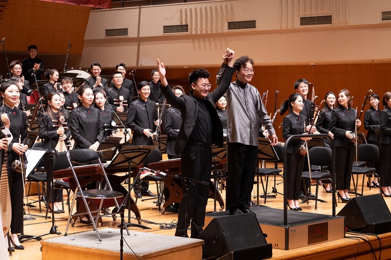 中國(guó)音樂(lè)學(xué)院第四屆學(xué)生管弦樂(lè)作曲比賽決賽音樂(lè)會(huì)上演。校方供圖