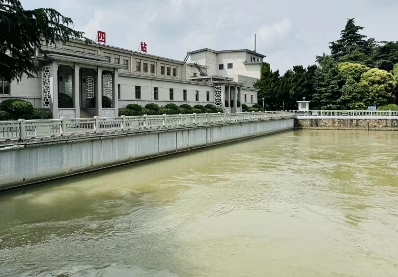 江都水利樞紐。受訪對象供圖