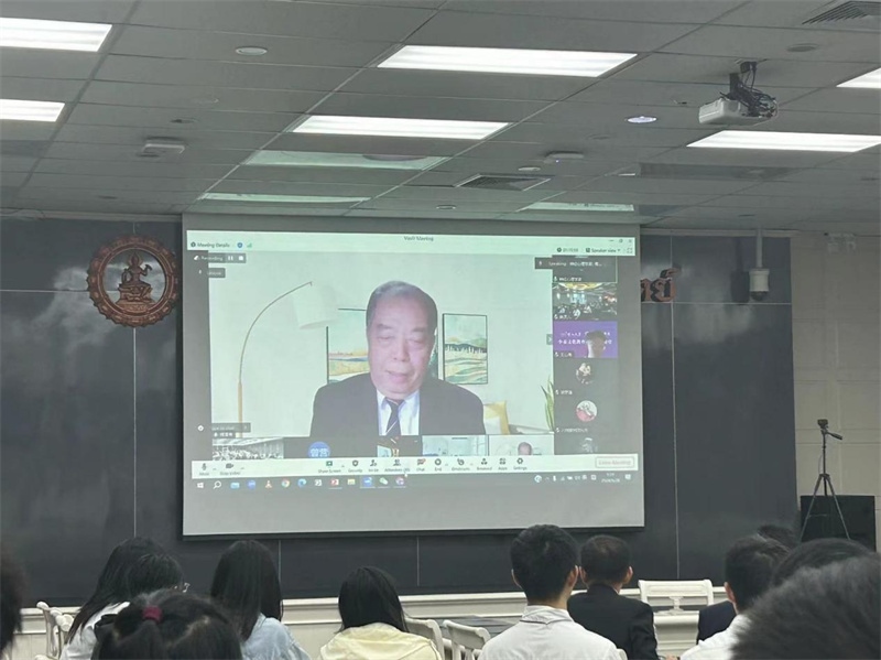 傅增有教授講座。