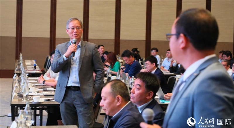 講座現(xiàn)場互動。人民網記者 簡承淵攝