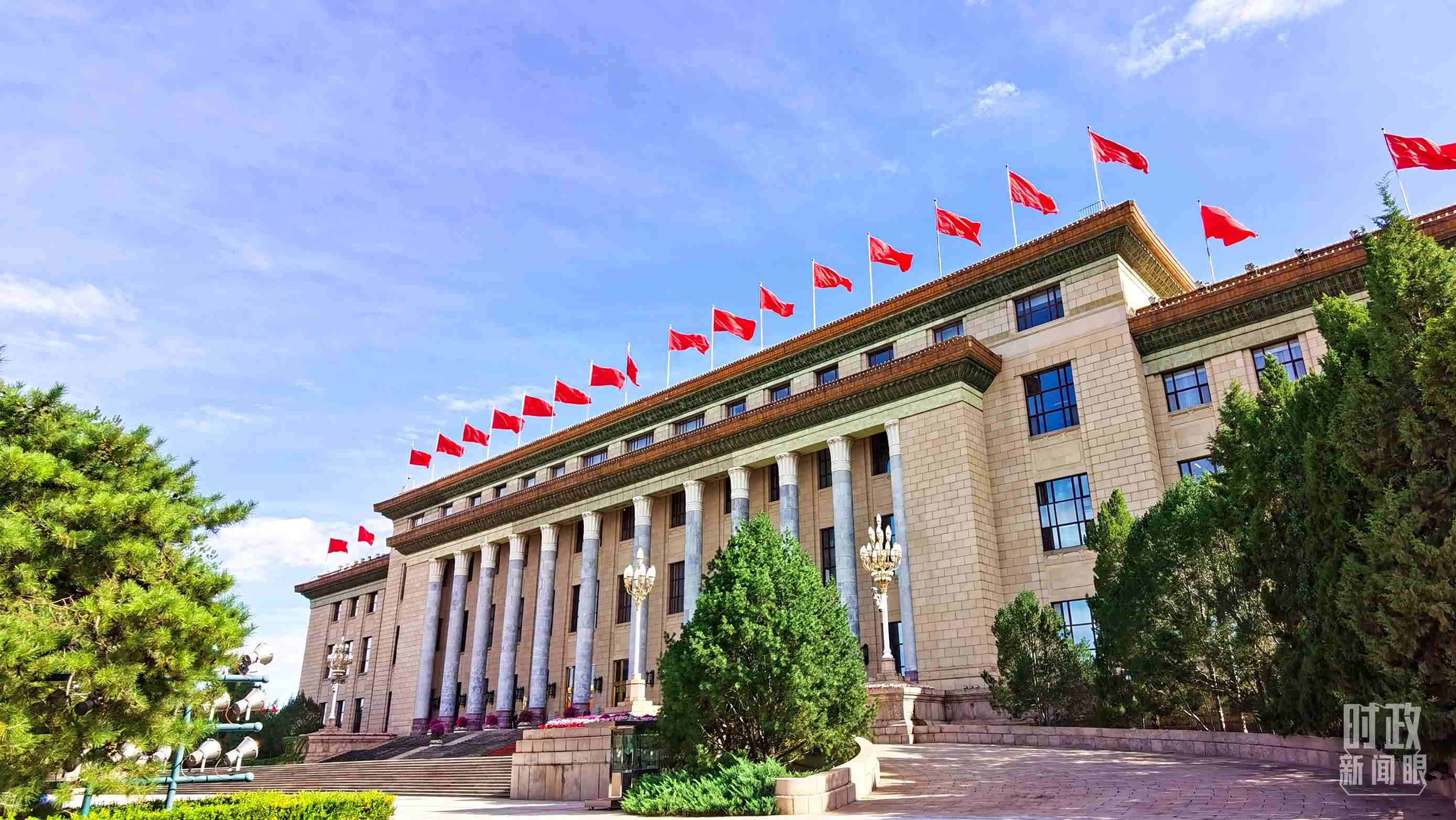 9月6日的人民大會(huì)堂。（總臺(tái)央視記者郭鴻拍攝）