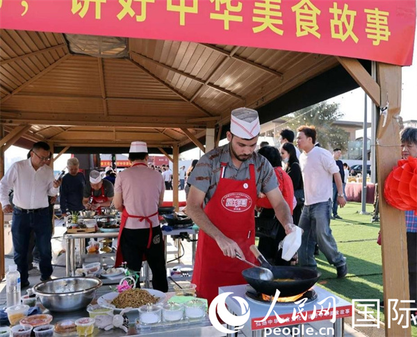 參賽一景。人民網(wǎng)記者管克江攝
