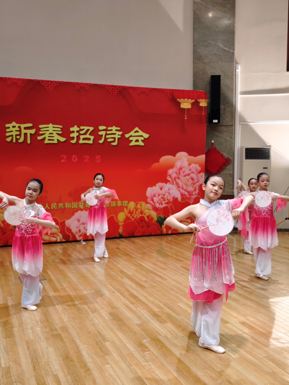 兒童舞蹈表演。中國(guó)駐哥德堡總領(lǐng)館供圖
